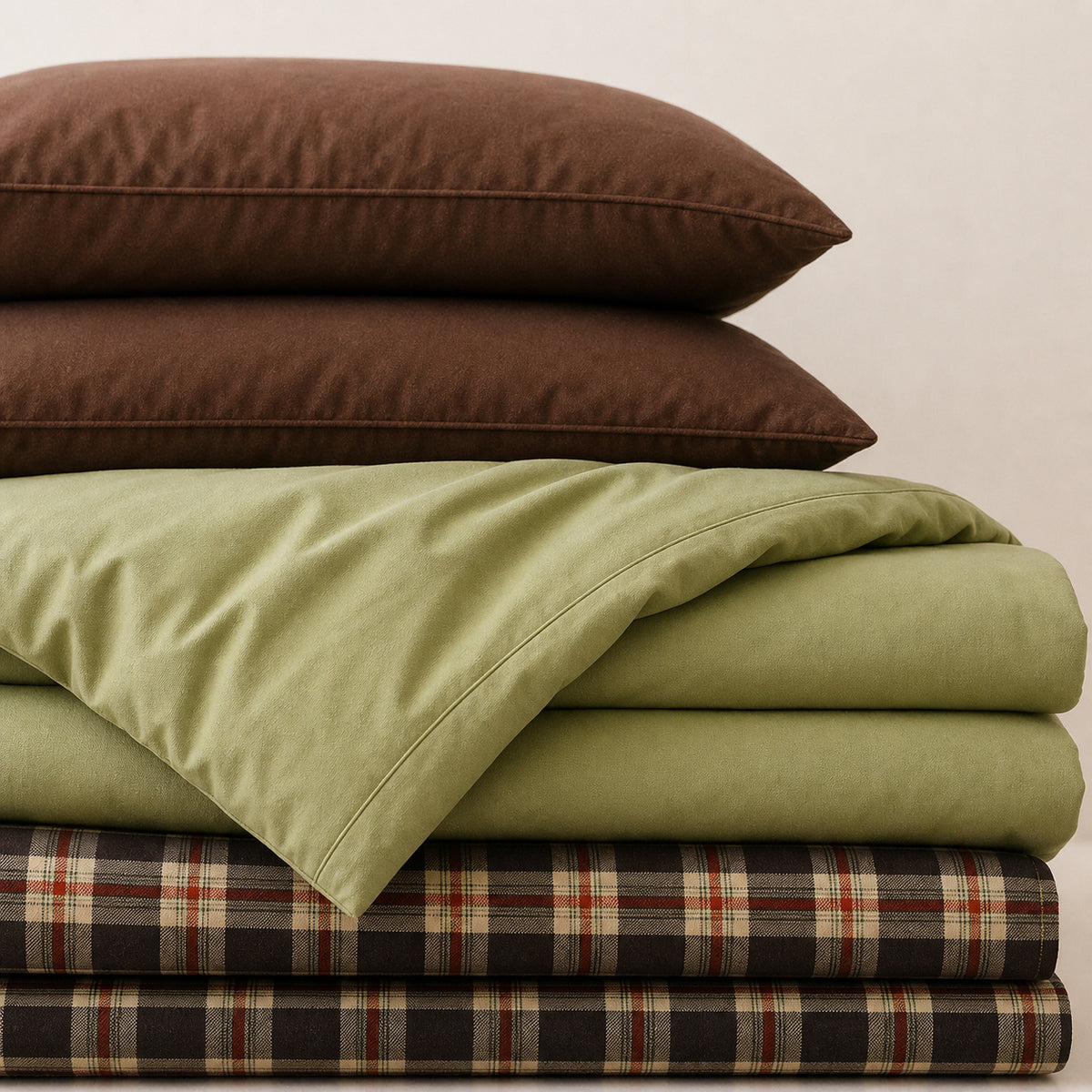 Washed Bedding Set – 3 or 4 Pieces