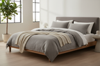 Premium Bedding Set - Grey